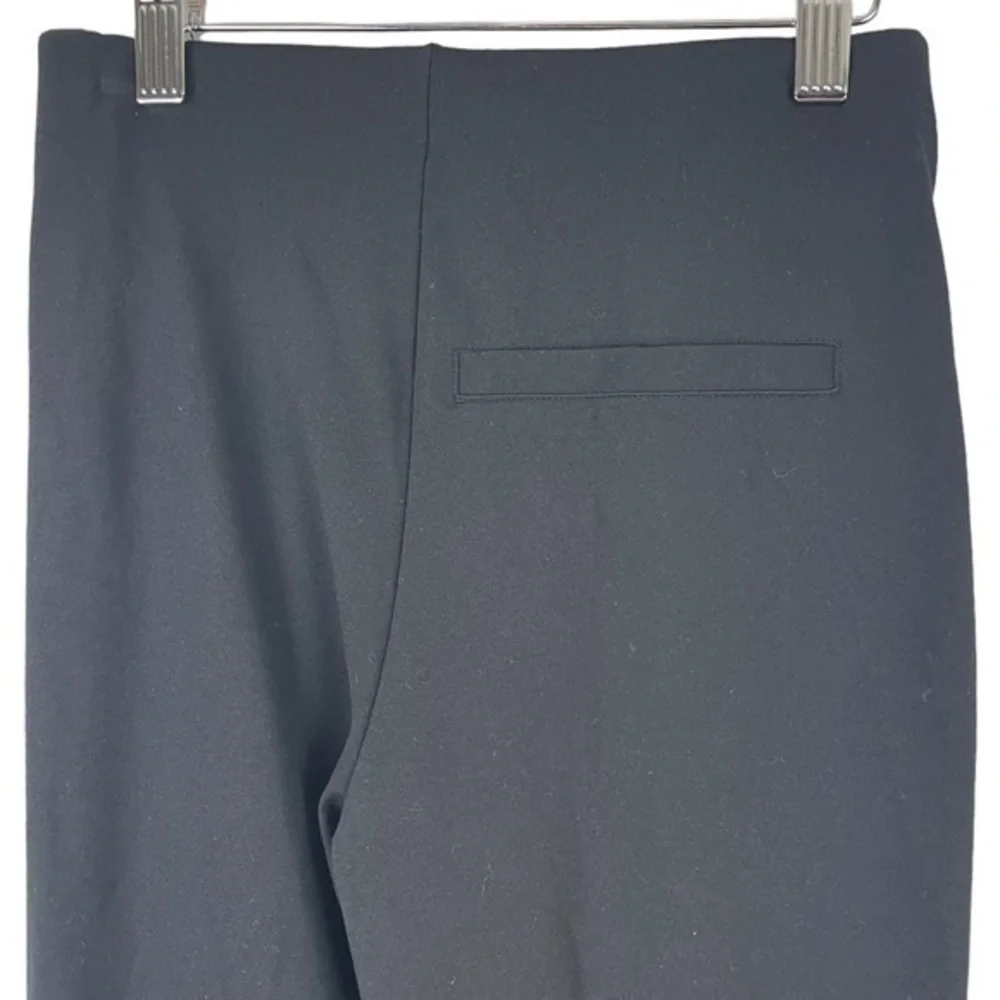Open Edit Black Knit Split Hem Pants XXS NWT